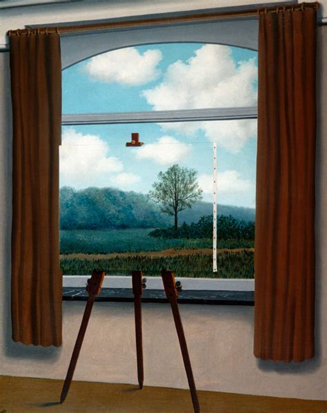 1933 Rene Magritte, The Human Condition – Positivism