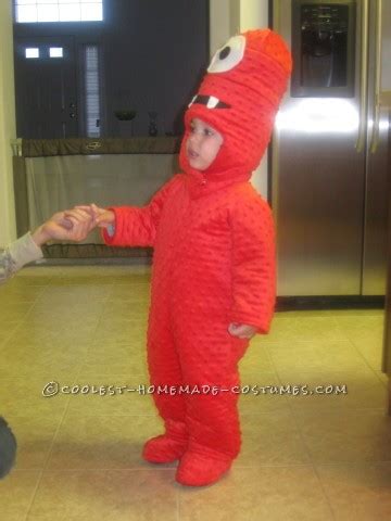 Cool Homemade Muno Toddler Costume from Yo Gabba Gabba