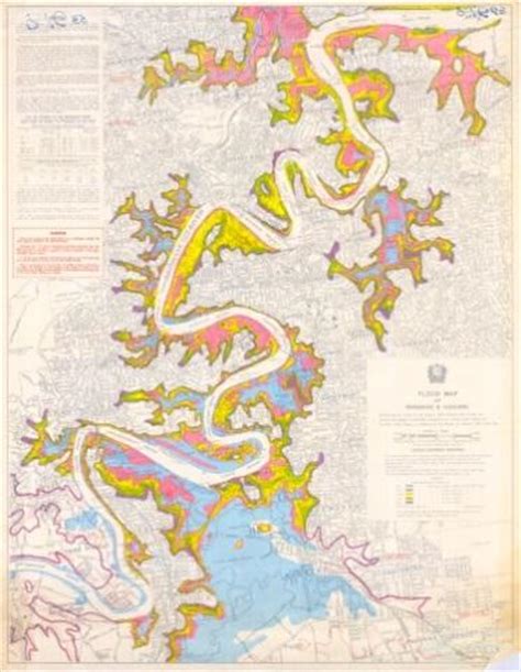 Brisbane flood map, 1974 | Queensland Historical Atlas