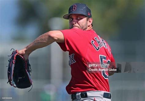 Boston Red Sox P Kutter Crawford throws during a Spring Training... News Photo - Getty Images