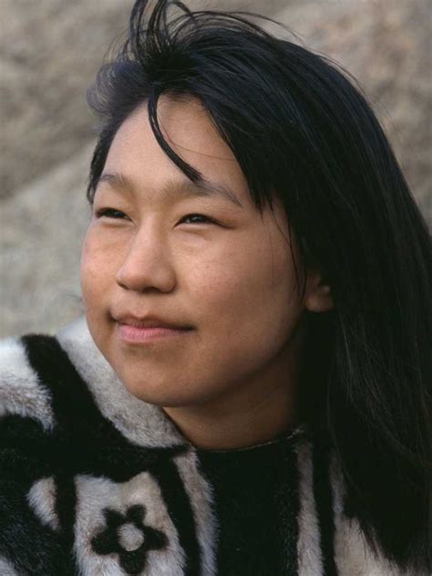 Baffin Island Pangnirtung Inuit girl by Colin Prior | Inuit people, Portrait, Human pictures