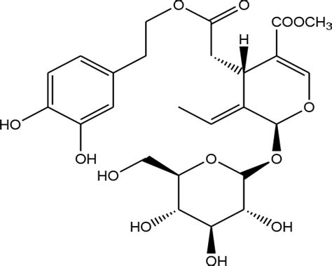 Chemical structure of Oleuropein. | Download Scientific Diagram