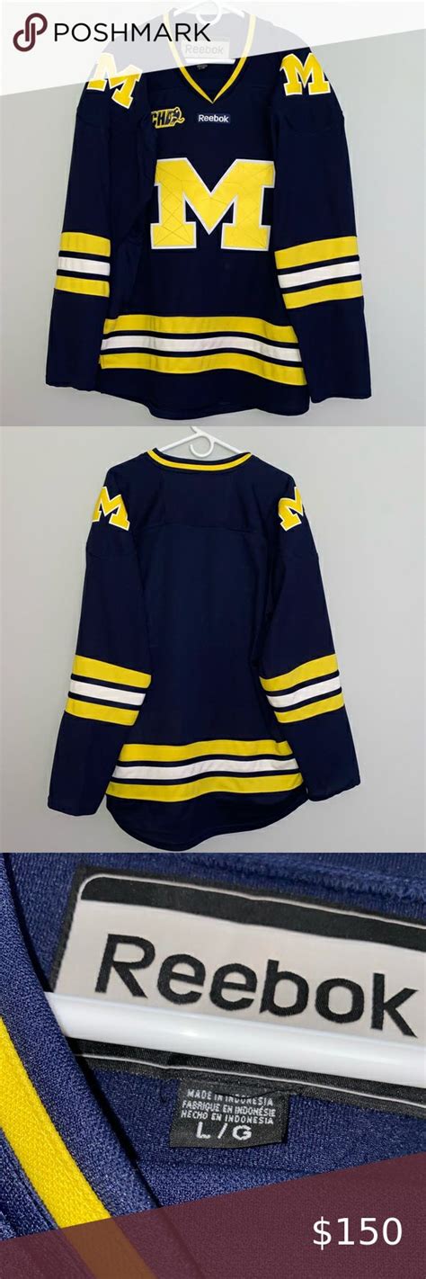 University of Michigan hockey Jersey in 2020 | Clothes design, Hockey jersey, University of michigan