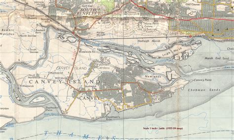 Ordnance Survey Map | 20th Century Maps | CanveyIsland.org