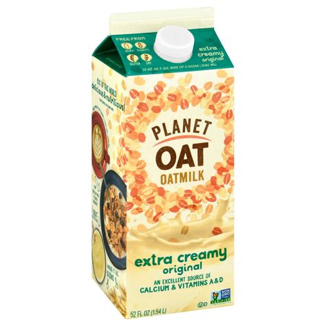 Planet Oat Extra Creamy Original Oat Milk - Shop Milk at H-E-B