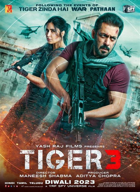 Salman Khan and Katrina Kaif’s intense first poster from ‘Tiger 3’ is out - India Today