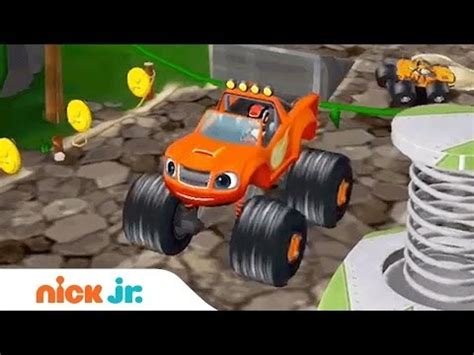 NickALive!: Blaze and the Monster Machines Racing Game Walkthrough | Jr. Gamers | Preschool App ...