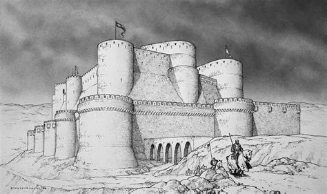 Pin by Rolandoghoutx on Castles | Perspective drawing architecture, Castle art, Castle layout