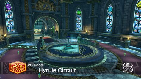 Acelerando e coletando rupees em Hyrule Circuit — Mario Kart 8 (Wii U) e Mario Kart 8 Deluxe ...