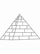Simple Pyramid coloring Page  Download Print Or Color Online For Free sketch template