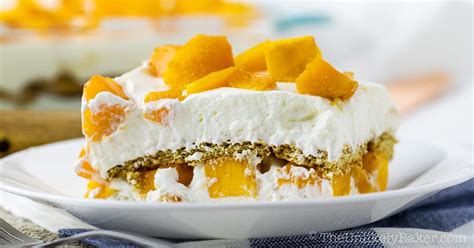 Mango Graham Cake - Filipino Mango Float (Video Recipe)