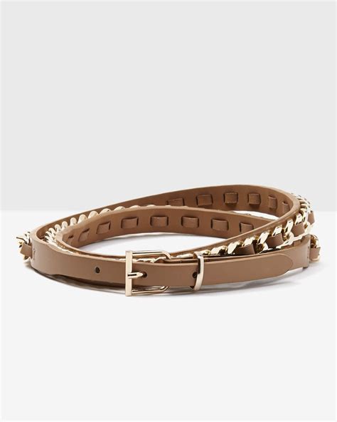 Women's Leather Chain Belt | RW&CO.