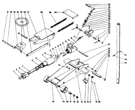 Craftsman 2 Ton Floor Jack Parts Diagram - Onesed