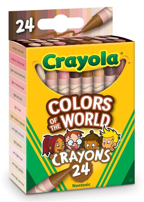 Crayola Colors of the World Crayons: Color List | Jenny's Crayon Collection