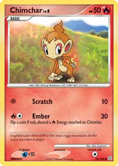 Chimchar | Pokédex