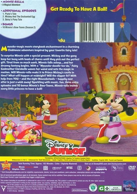 Mickey Mouse Clubhouse: Minnie-Rella (DVD) | DVD Empire