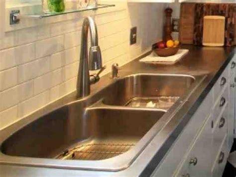 DIY Stainless Steel Kitchen Counter Tops On A Budget - Do-It-Yourself Fun Ideas