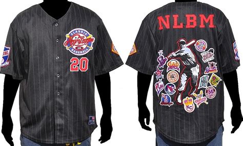 Big Boy Negro League Baseball All-Team Commemorative S5 Mens Jersey [Black - 2XL] - Walmart.com