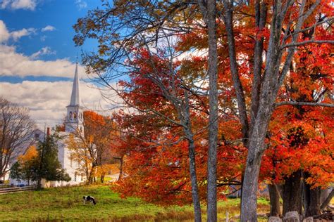 Prettiest Fall Foliage Villages in Vermont - New England Today