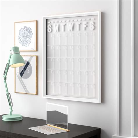 Wall Mounted Calendar Board | Stylish Organizers That Will Help Declutter | 2021 Guide ...