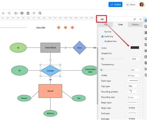 How to Create an ER Diagram in Visio | EdrawMax Online