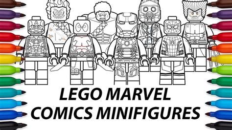 How To Draw Lego Avengers