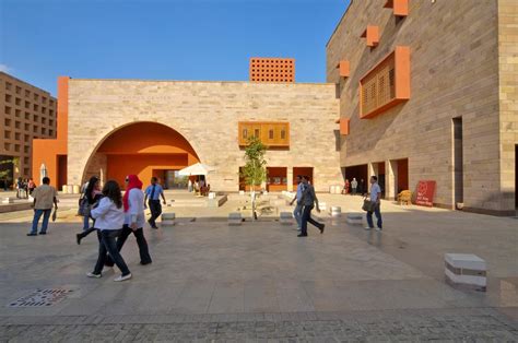 American University in Cairo Campus Centre | Entrance Four Gate | Archnet