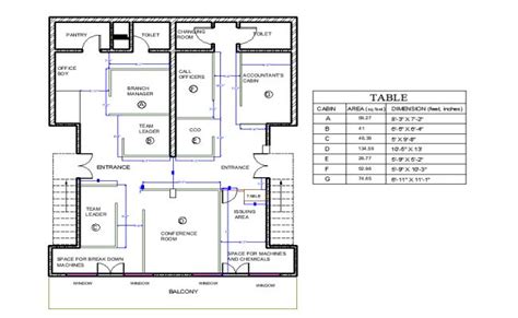 Commercial Building Plans With Dimensions | DWG File