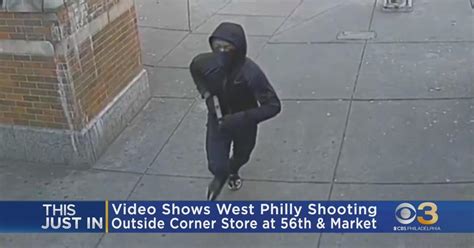 Philadelphia shooting: video shows suspect firing 13 shots - CBS ...