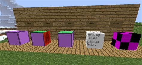 Missing Texture Block Mod Screenshots - Mods - Minecraft