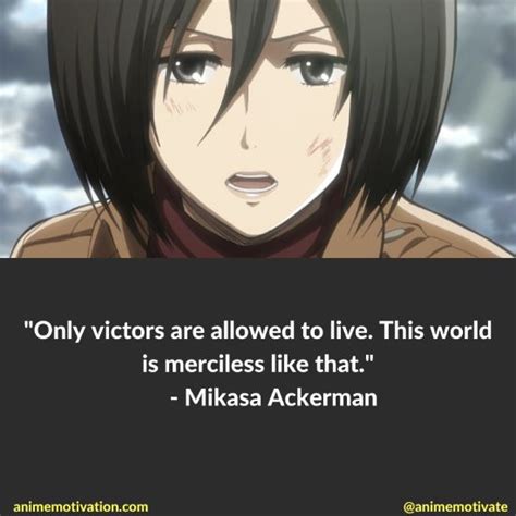 14+ Greatest Mikasa Ackerman Quotes For AOT Fans!