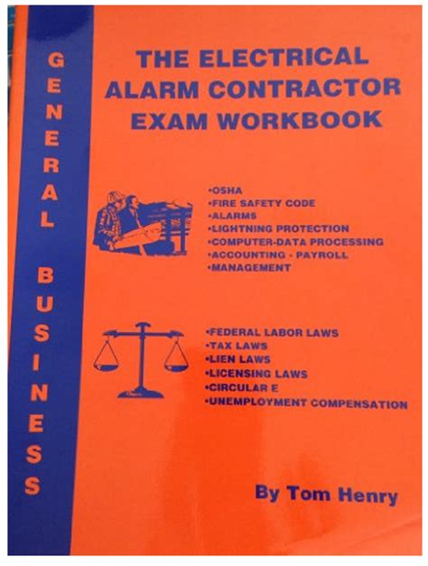 The Electrical Alarm Contractors Exam Workbook
