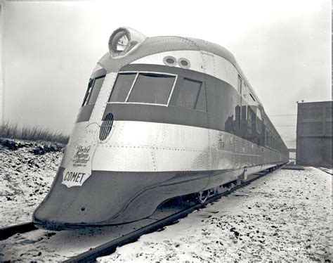 The Comet was a diesel electric streamliner built...