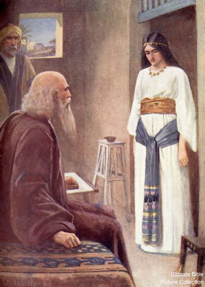 2 Kings 4 Bible Pictures: Elisha and Shunamite woman