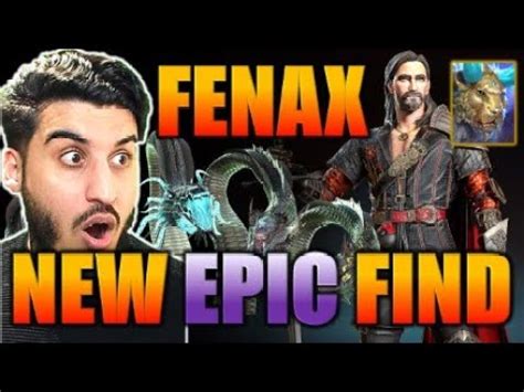 Insane Epic Fenax In Hydra! Tatura No Cardiel Tuhanrak Team! RAID ...