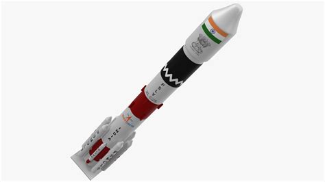 3D pslv rocket - TurboSquid 1544232