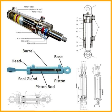 BALSON Hydraulic cylinder as per Sample & Drawings - LeafConAgro