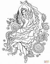 Gypsy Coloring Pages  Coloring Home sketch template