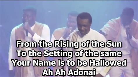 ADONAI LYRICS VIDEO | NATHANIEL BASSEY - YouTube