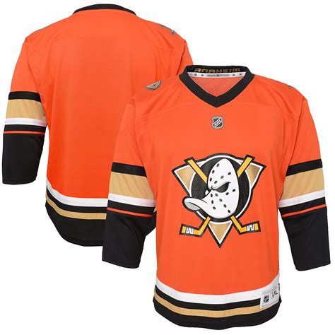 Youth Anaheim Ducks Orange 2019/20 Alternate - Replica Jersey