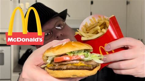 McDonald’s daily double review - YouTube