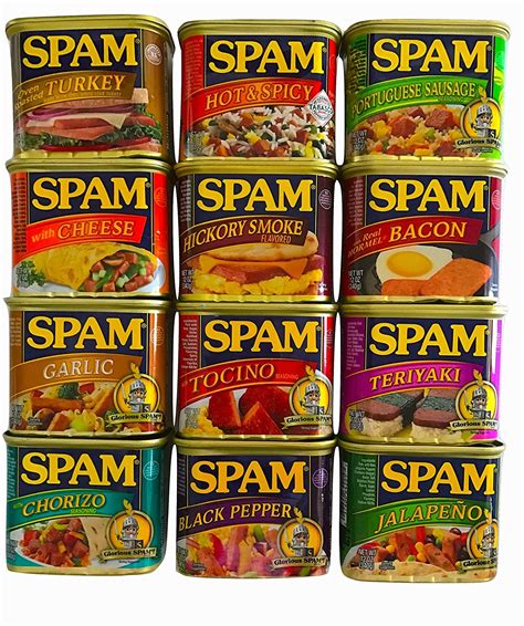 Buy Large Spam Lovers Sampler 12oz Cans (Pack of 12 Different Flavors) Online at desertcartUAE