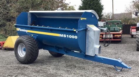 Fleming MS1000 Muck Spreader | BORDER PLANT SALES LTD