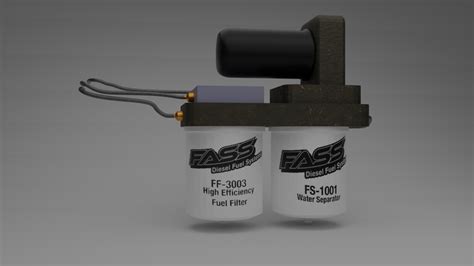 FASS FUEL LIFT PUMP x FASS FUEL SYSTEM Renders | CGTrader