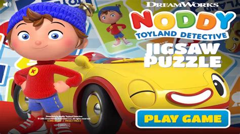 NODDY TOYLAND DETECTIVE: Noddy Jigsaw Puzzle - Noddy Toyland Detective characters! - YouTube