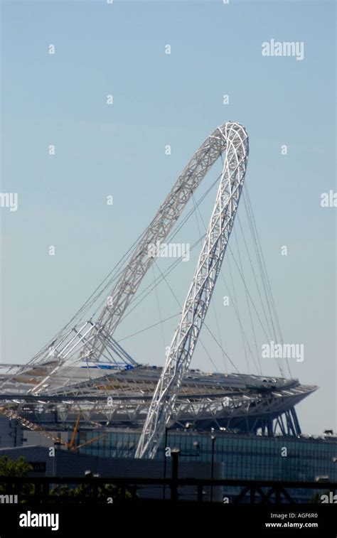 Wembley Stadium Arch London Stock Photo - Alamy