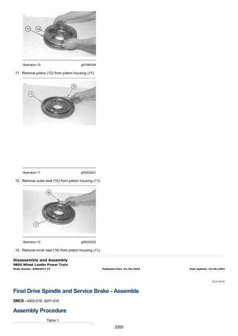 Caterpillar CAT 980G Wheel Loader Service Repair Manual (2KR00001 and up)