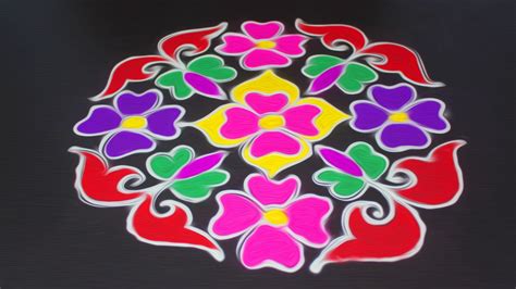 Rangoli Latest Designs Chukkala Muggulu Colors Rangoli Easy Rangoli Designs Dots Rangoli Design ...