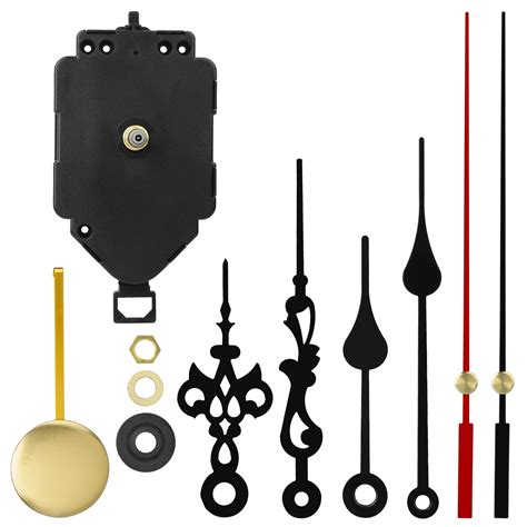 Quartz Pendulum Clock Movement Mechanism, EEEkit DIY Long Shaft Clock ...