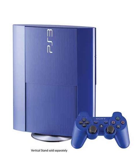 PlayStation3 250GB System - Azurite Blue (GameStop Premium Refurbished ...